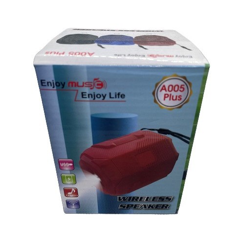 HB PLUS Bluetooth Speaker A005 5 Watt x 2 Portable Outdoor Speaker