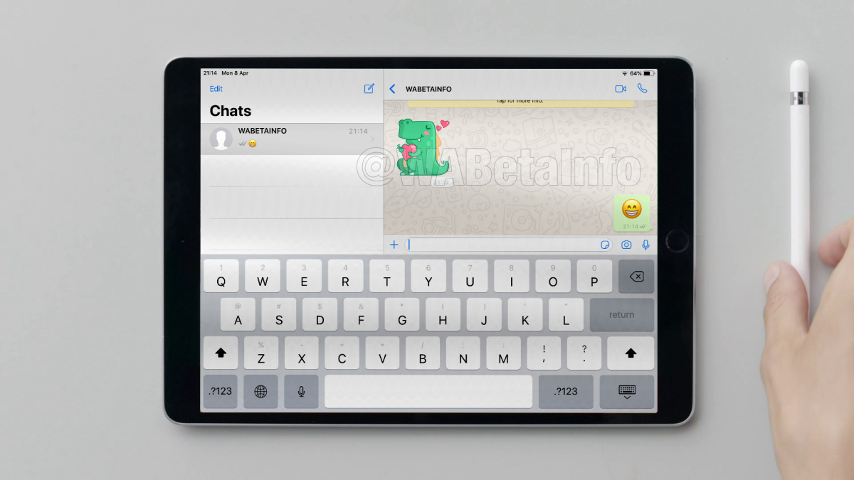 Приложение WhatsApp может выйти на iPad